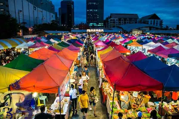 بازارهای متعدد بانکوک