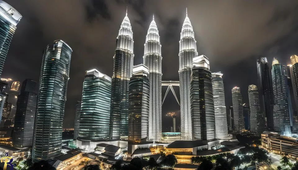 1. برج های دوقلو پتروناس Petronas Twin Towers