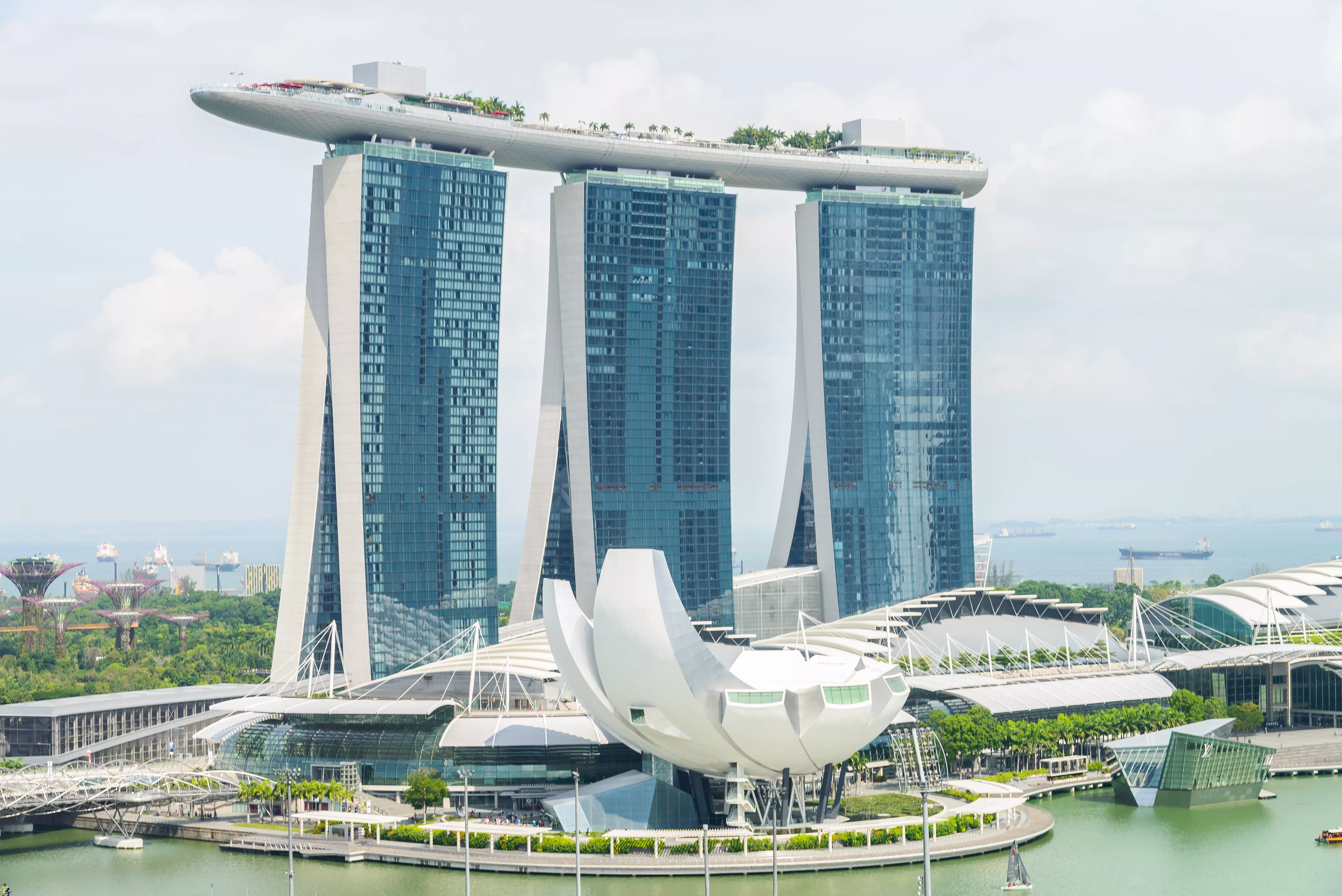 هتل مرتفع مارینا Marina Bay Sands